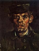 Gogh, Vincent van - Head of a Young Peasant in a Peaked Cap